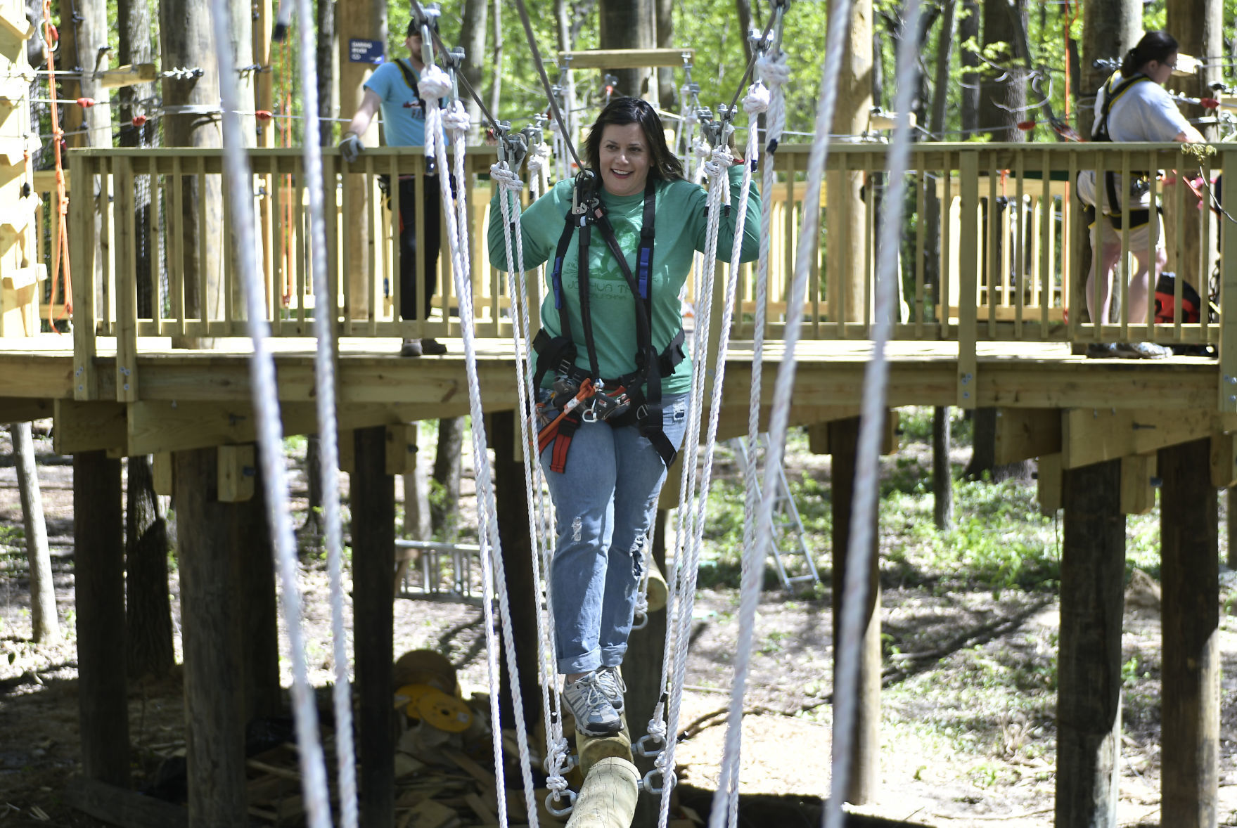 LIZ ON THE ROPES